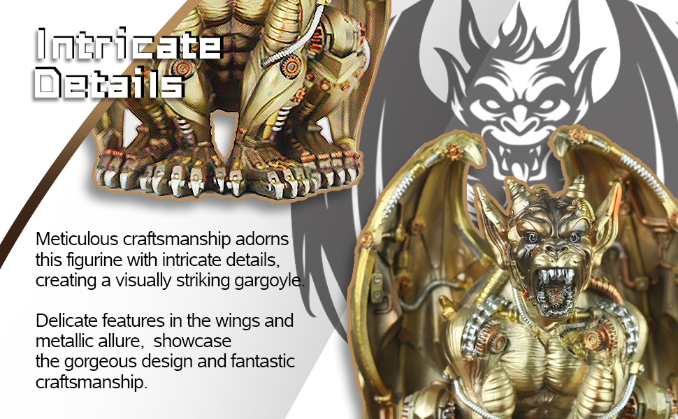 Steampunk gargoyle