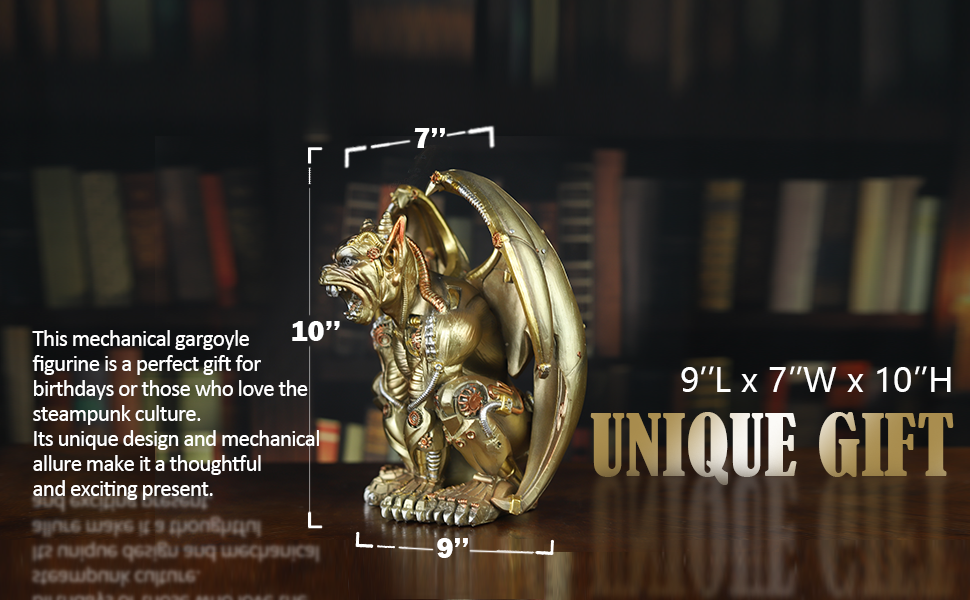 Steampunk gargoyle
