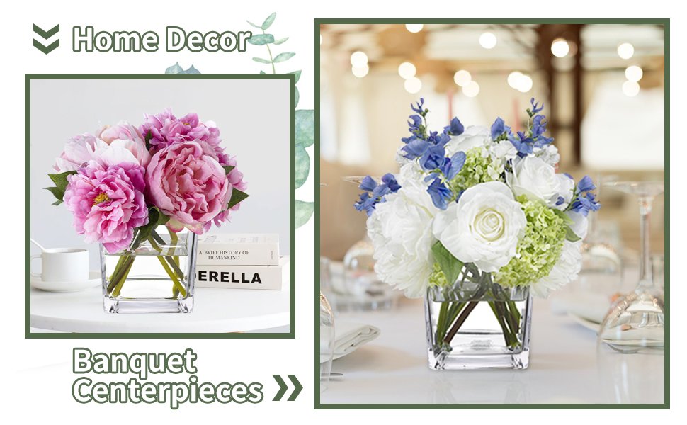 square vases for centerpieces