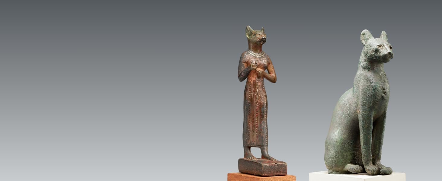 Bastet in cat form, on view at the met