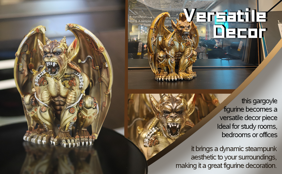 Steampunk gargoyle