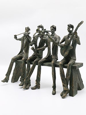 Musician Statue
