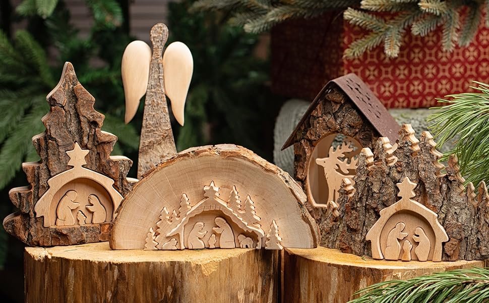 Farmhouse Christmas ornaments Farmhouse Christmas decorations Handmade Christmas ornaments