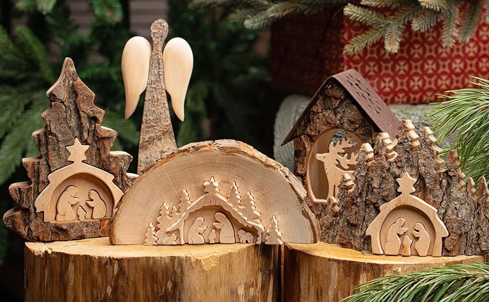 Rustic Christmas décor Rustic Christmas decorations Farmhouse Christmas décor Farmhouse Christmas